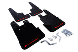 Rally Armor 14+ Subaru Forester Black Mud Flap w/ Red Logo MF28-UR-BLK/RD