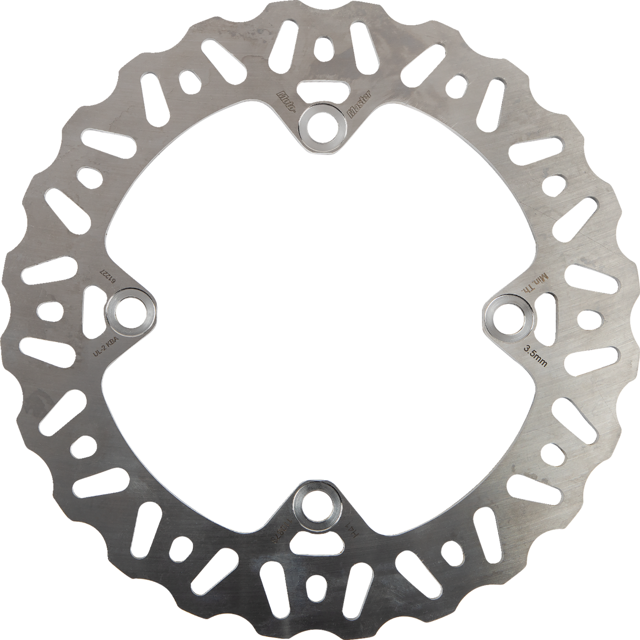 MOTO-MASTER Brake Rotor - Rear - Nitro 110878-PU