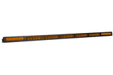 Diode Dynamics 42 In LED Light Bar Single Row Straight - Amber Combo Each Stage Series DD5056