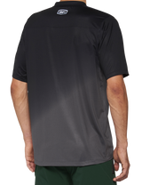 100% Celium Jersey - Short-Sleeve - Black/Charcoal - Medium 40011-00001