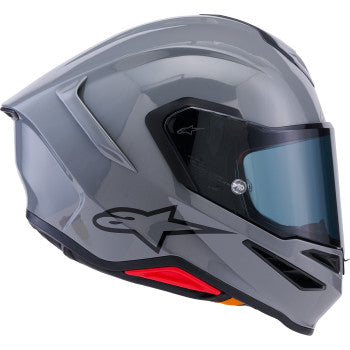 ALPINESTARS Supertech R7 Helmet - 22.06 - Solid - Gloss Gray - Small 8202126-1635-S