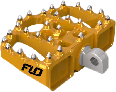 FLO MOTORSPORTS Moto Mini Boards Hd Gold FPEG-800V4GLD