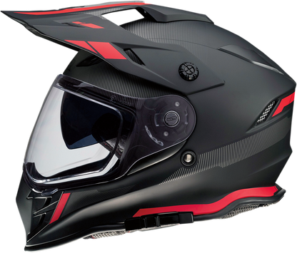 Z1R Range Helmet - Uptake - Black/Red - Small 0140-0014