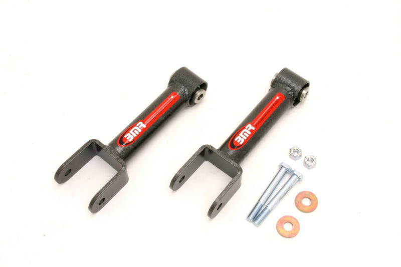 BMR 79-04 Fox Mustang Upper Control Arm Non-Adj. w/ Spherical Bearings - Black Hammertone UTCA013H
