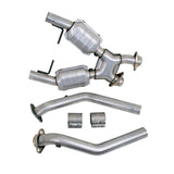 BBK 96-98 Mustang 4.6 GT High Flow X Pipe With Catalytic Converters - 2-1/2 1666
