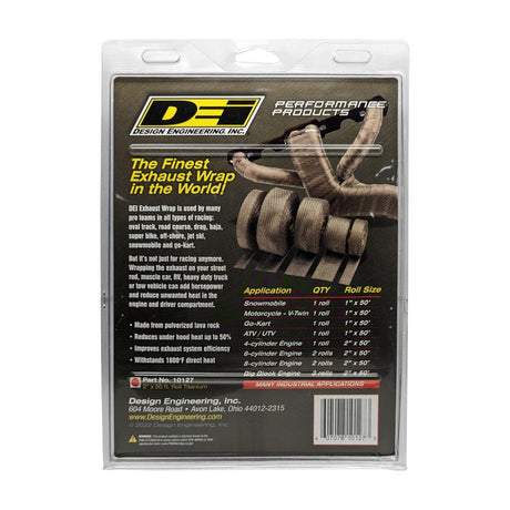 DEI Exhaust Wrap 2in x 50ft - Titanium 10127