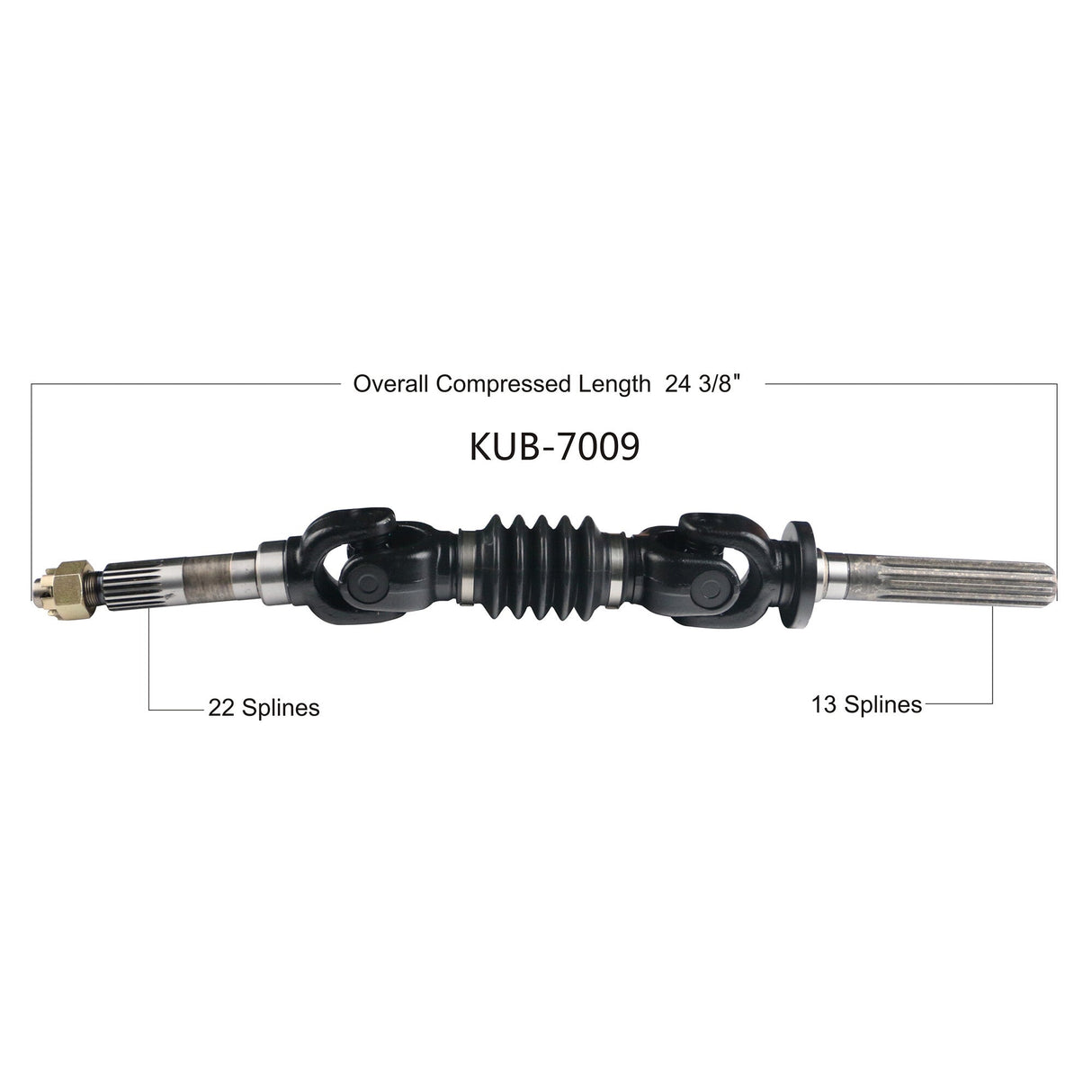 OPEN TRAILOe 2.0 Axle RearKUB-7009