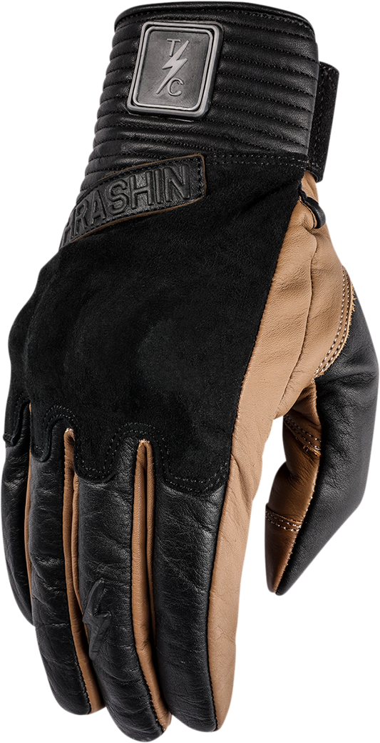 THRASHIN SUPPLY CO. Boxer Gloves - Tan - Large TBG-05-10