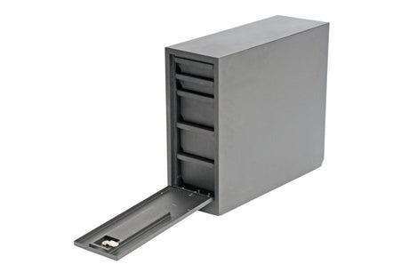 Deezee Universal Tool Box - Wheel Well Box With Drawers (Steel) DZ 95D