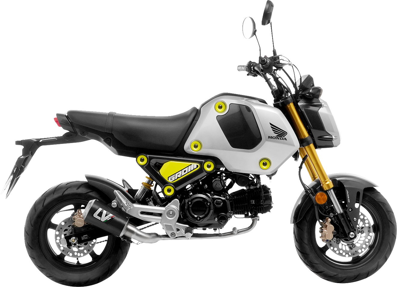 LEOVINCE LV-10 Exhaust - Carbon Fiber MSX125 Grom 2022-2024 15252C