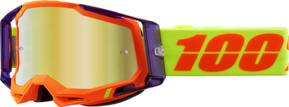 100% Racecraft 2 Goggles - Panam - Gold Mirror 50010-00021