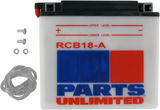 Parts Unlimited Battery - Rcb18-A Cb18-A