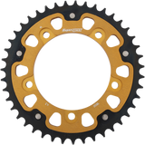 SUPERSPROX Stealth Rear Sprocket - 43 Tooth - Gold - Suzuki/Triumph RST-1800-43-GLD