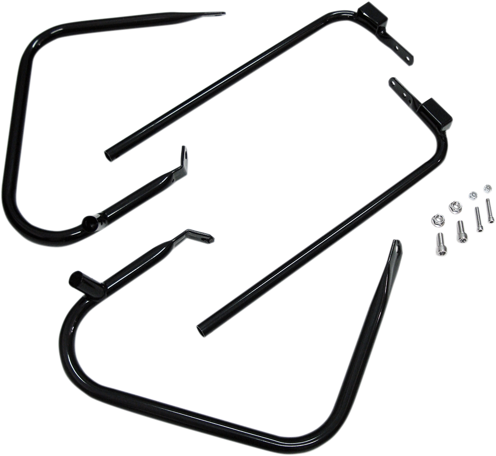 DRAG SPECIALTIES Kit de soporte para alforjas - FLT '97-'08 - Negro AÑO APLICACIÓN S/B 97-08 21026B 