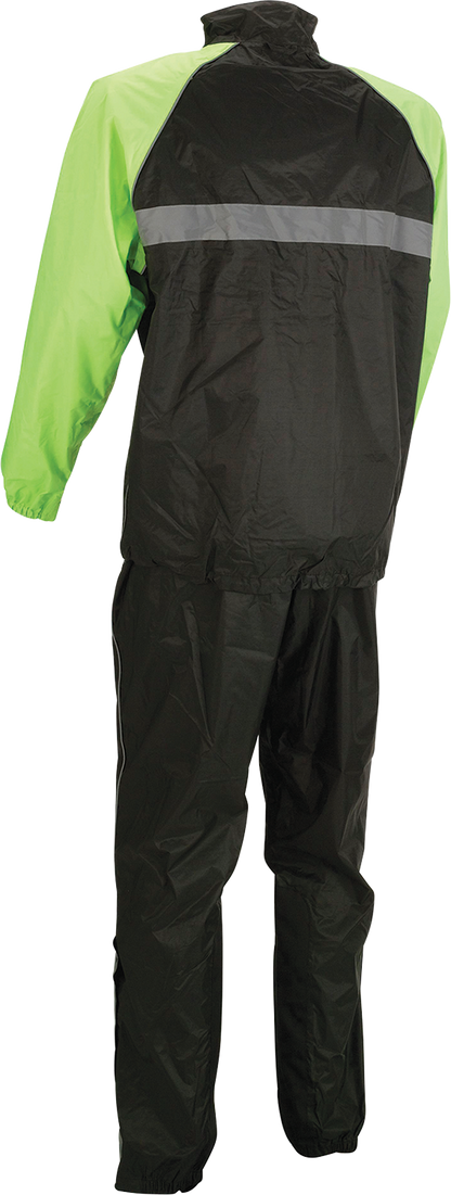 Z1R 2-Piece Rainsuit - Black/Hi-Vis - 2XL 2851-0540