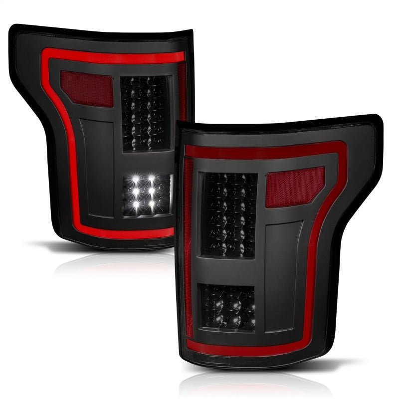 ANZO 15-17 Ford F-150 LED Taillights - Smoke 311294
