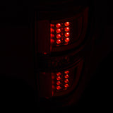 ANZO 2009-2013 Ford F-150 LED Taillights Black 311257