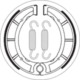 SBS Brake Shoes - Yamaha 2035