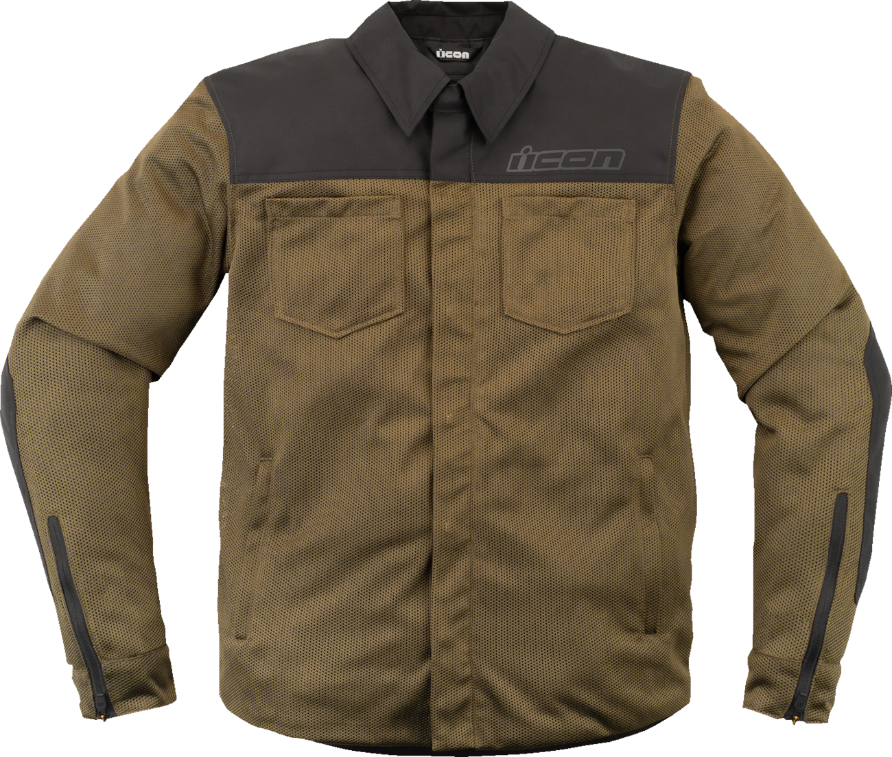 ICON Upstate Mesh CE Jacket - Green - Large 2820-6231