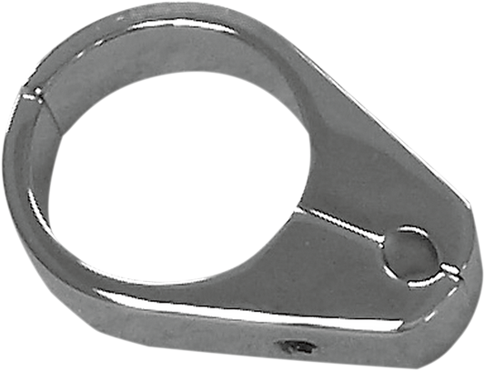 DRAG SPECIALTIES Cable Clamp - Single Throttle/Idle - 1-1/8" - Chrome 0658-0038