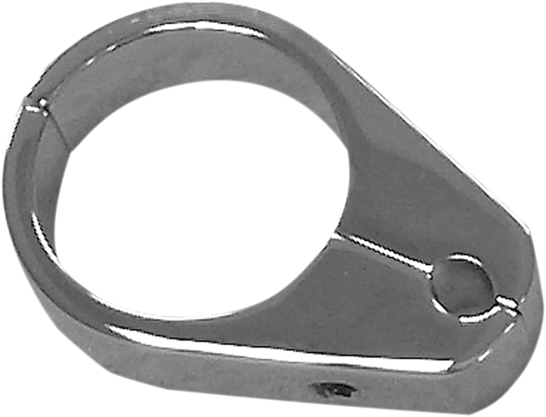 DRAG SPECIALTIES Cable Clamp - Single Throttle/Idle - 1-1/4" - Chrome 0658-0034