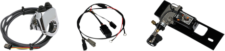 LEGEND SUSPENSION AIR-A FL Adjustable AIR Suspension - Chrome Handlebar Control - FL 13110157