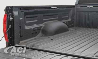 Access LOMAX Tri-Fold Cover 2022 Toyota Tundra 5Ft./6in. Bed w/ deck rail - Matte Black B1050099