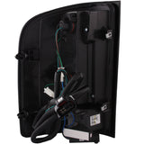 ANZO 2007-2013 Chevrolet Silverado 1500 LED Taillights Red/Clear G2 311225