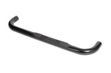 Deezee 14-19 Chevrolet Silverado Tubes - 3In Round Black Steel RegCab DZ 372511