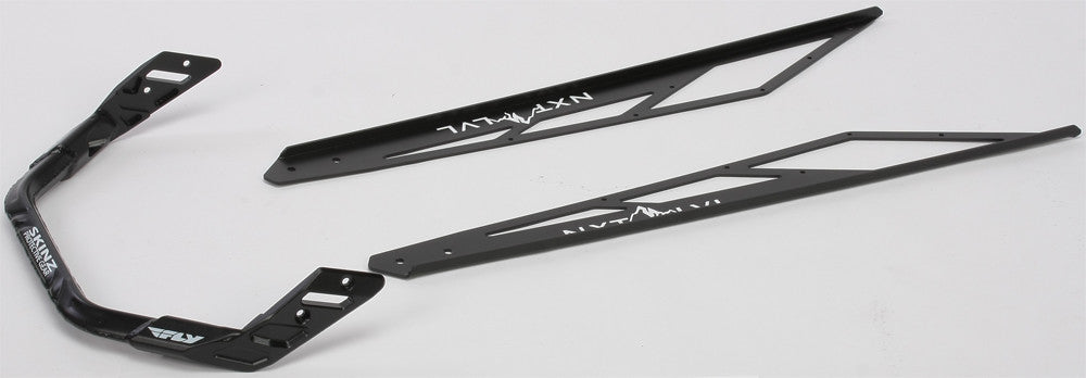 PRO ARMOR Nxt Lvl Rear Bumper Blk/Wht S-D 154 Xp/Xm S/M NXPRB400-FBK