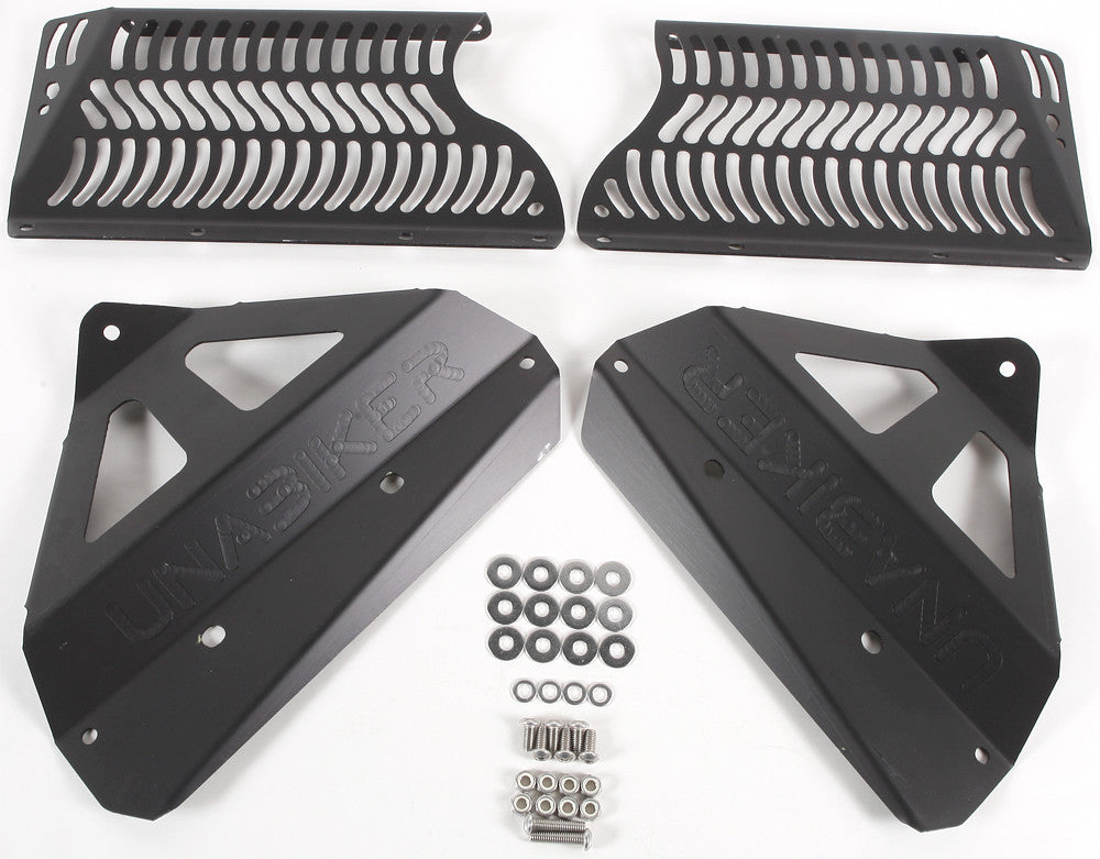 UNABIKER Radiator Guard (Black) HF450R4-K