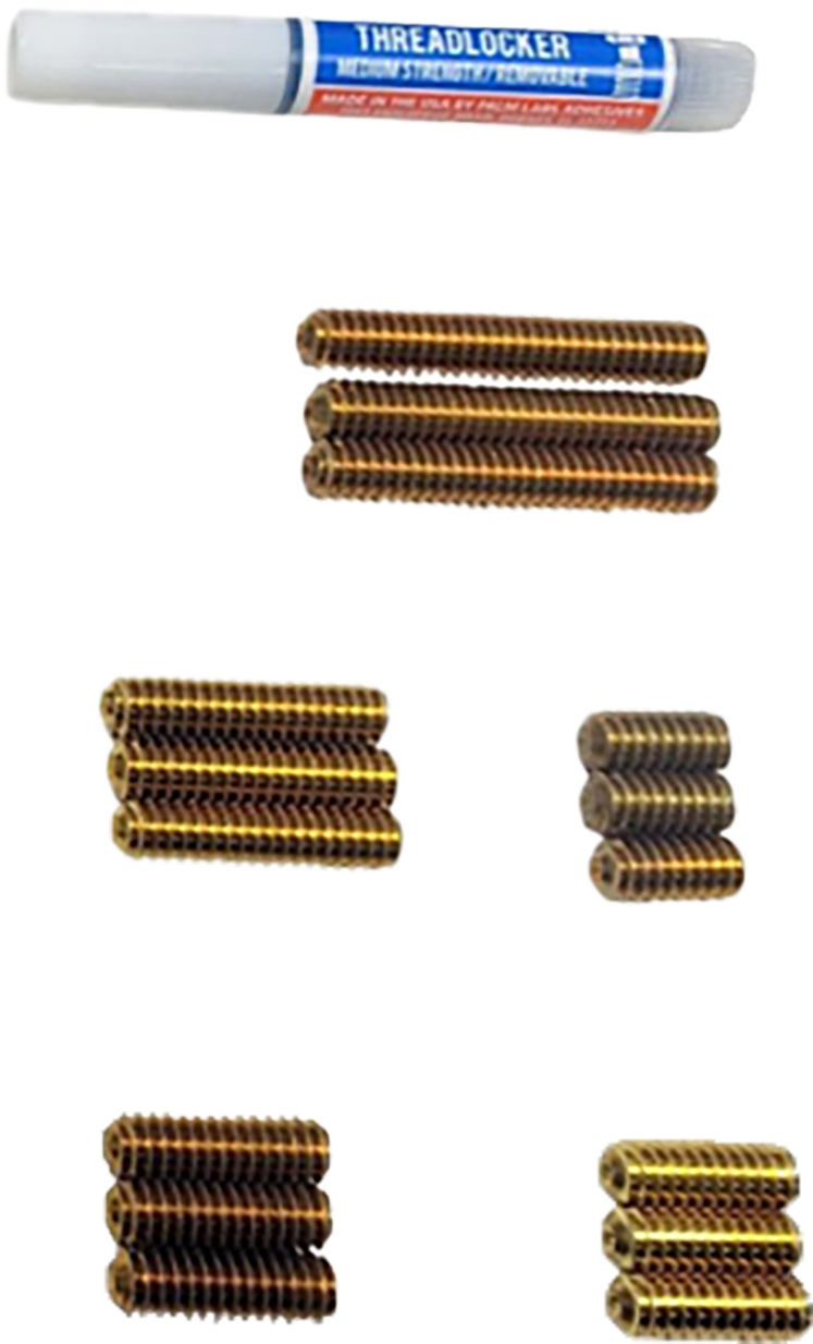 SPEEDWERX Brass Weight Adj Kit 1/4"-20 SPXAWK-4