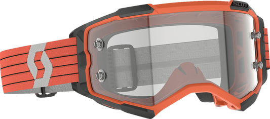 SCOTT Fury Goggle - Orange/Gray - Clear 274514-1011113