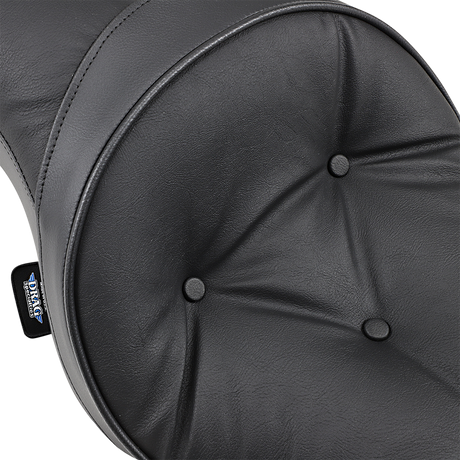 DRAG SPECIALTIES Low Profile Seat - Pillow - XL '04-'22 NO RUBBER BUMPERS 0804-0261