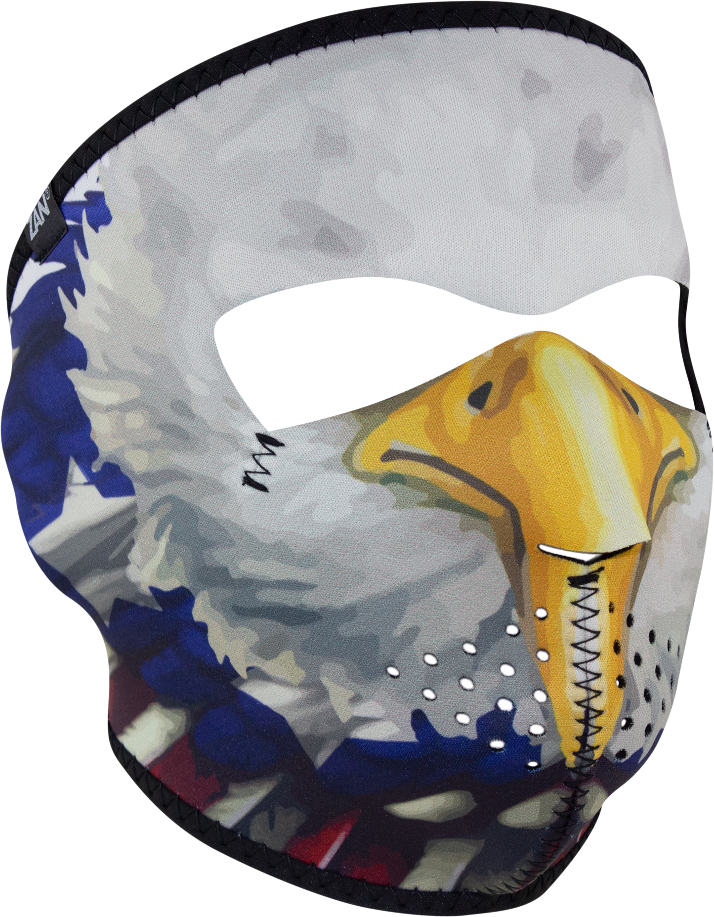 ZAN Neoprene Full Face Mask Usa Eagle WNFM454