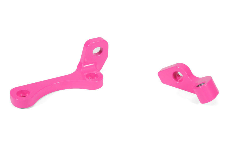 Perrin 2022+ Subaru WRX/19-23 Ascent/Legacy/Outback Top Mount Intercooler Bracket - Hyper Pink PSP-ITR-331HP