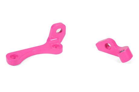 Perrin 2022+ Subaru WRX/19-23 Ascent/Legacy/Outback Top Mount Intercooler Bracket - Hyper Pink PSP-ITR-331HP