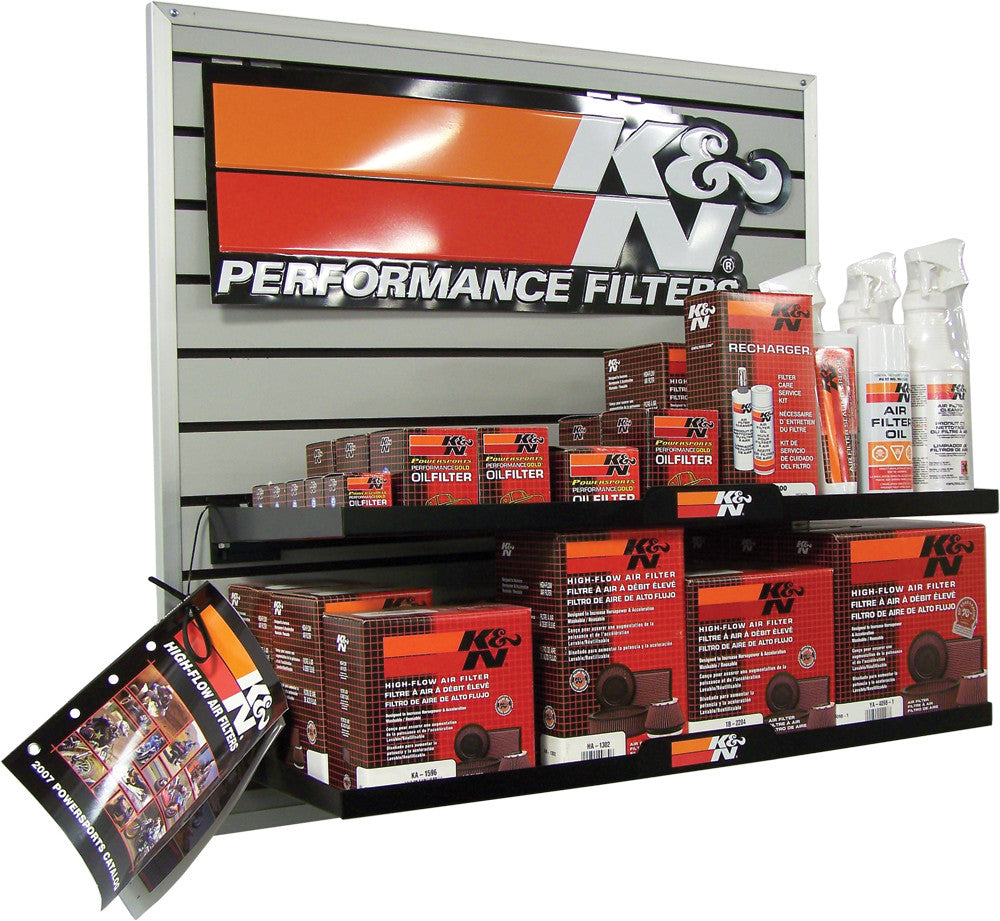 K&NSlat/Gridwall Filter Display89-11941