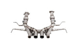 Corsa 2023 Chevrolet Corvette C8 Z06 3in Valved Cat-Back Exhaust Muffler Delete Track System w/o Tip 21113