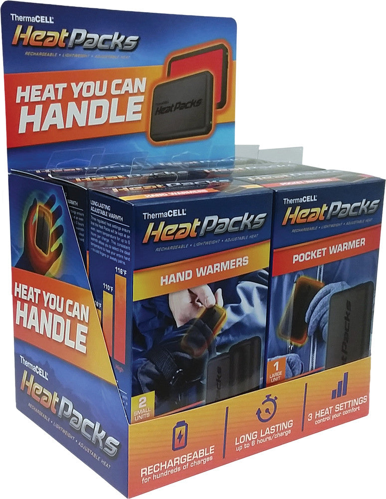 THERMACELL 6 Pk Heat Pack Display COMES IN W/STOCK