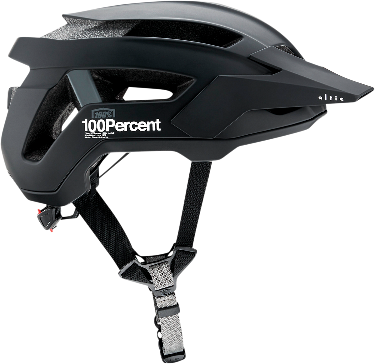 100% Altis Helmet - Black - S/M 80006-00002