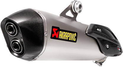 AKRAPOVIC Muffler - Titanium C650 2016-2019 Sport S-B6SO7-HZAAT 1811-3130