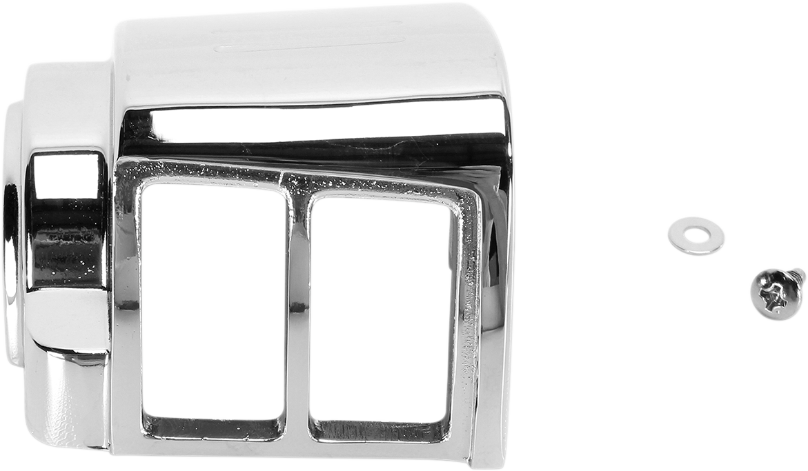 DRAG SPECIALTIES Switch Housing - Left - Upper - Chrome 07-0545A-BC114