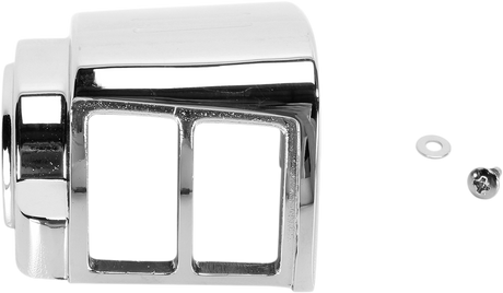 DRAG SPECIALTIES Switch Housing - Left - Upper - Chrome 07-0545A-BC114