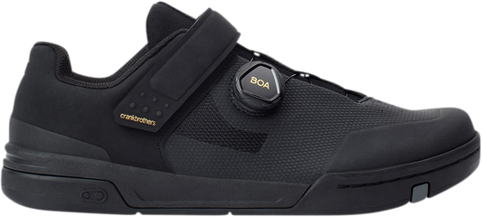 CRANKBROTHERS Stamp BOA® Shoes - Black/Gold - US 11.5 STB01080A-11.5