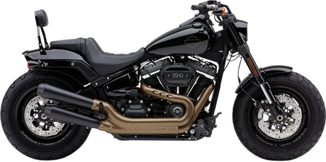 COBRA Black El Diablo Mufflers for Fat Bob 6046B