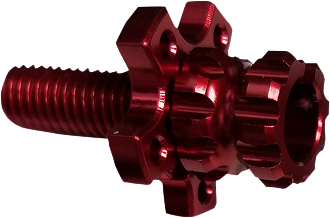 POWERSTANDS RACING Cable Adjuster - Clutch - M8 x 1.25 - Red 00-02150-24