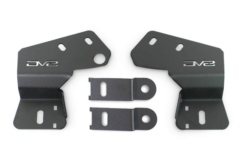 DV8 Offroad 2021 Ford Bronco A Pillar Dual Light Pod Drop Mounts LBBR-08