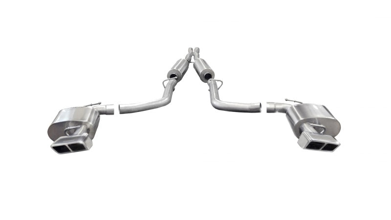 Corsa 11-13 Dodge Challenger SRT-8 6.4L V8 Auto Polished Xtreme Cat-Back Exhaust 14427