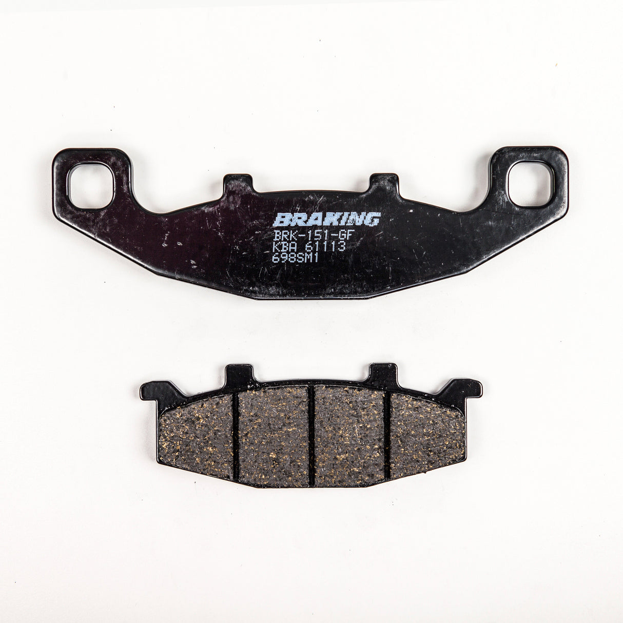 BRAKING Brake Pad Set Semi-Metallic 698SM1